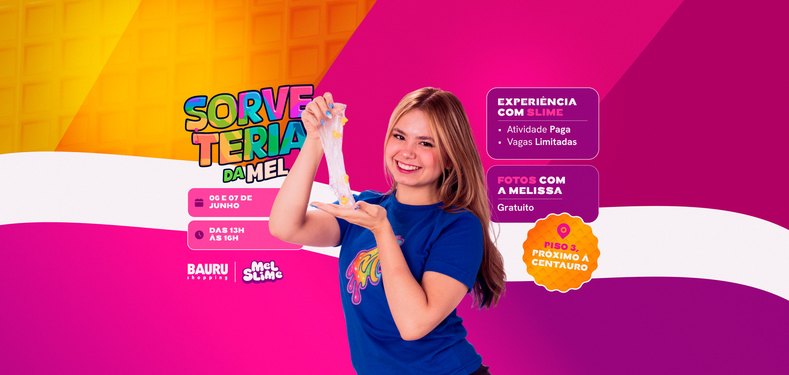 Sorveteria da Mel chega ao Bauru Shopping